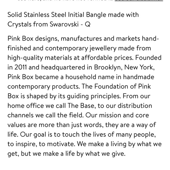 INITIAL Q ADJUSTABLE EXPANDABLE BRACELET NIB - Picture 3 of 3